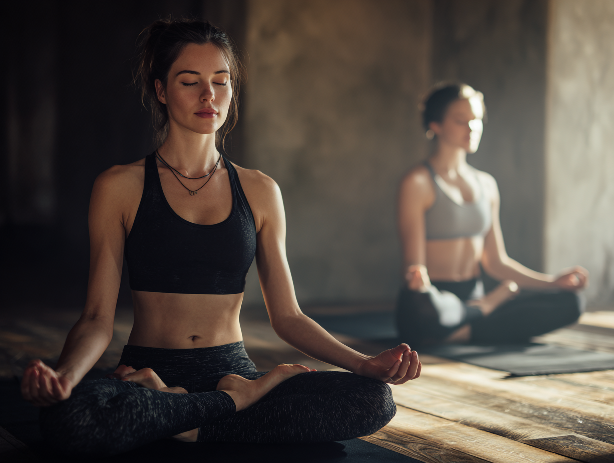 Yoga darsi guruh holati